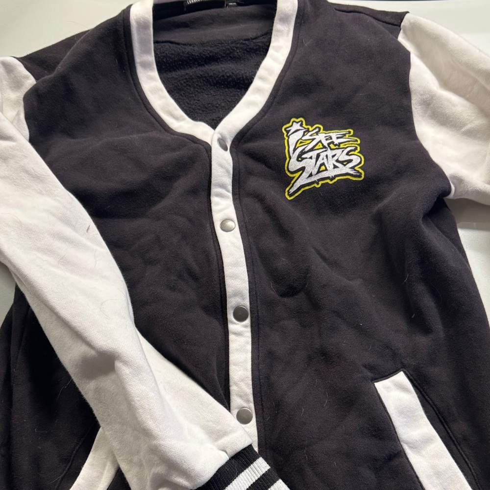 Black and White Men's Cardigan